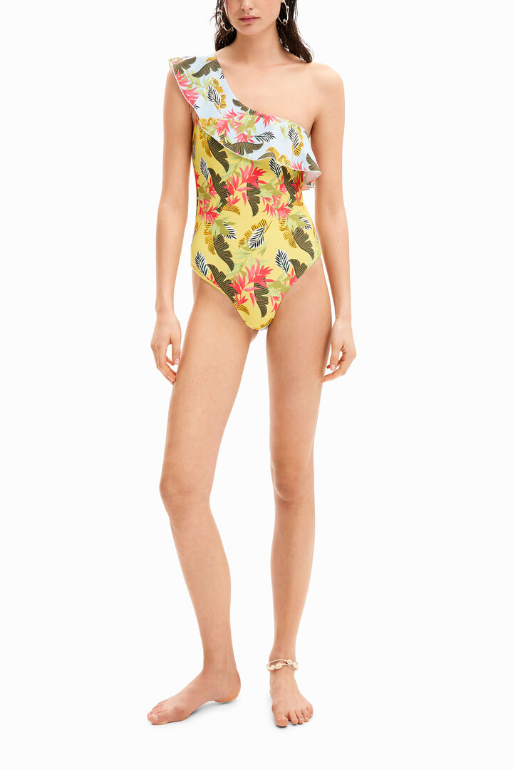 Jungle ruffle swimsuit | Desigual