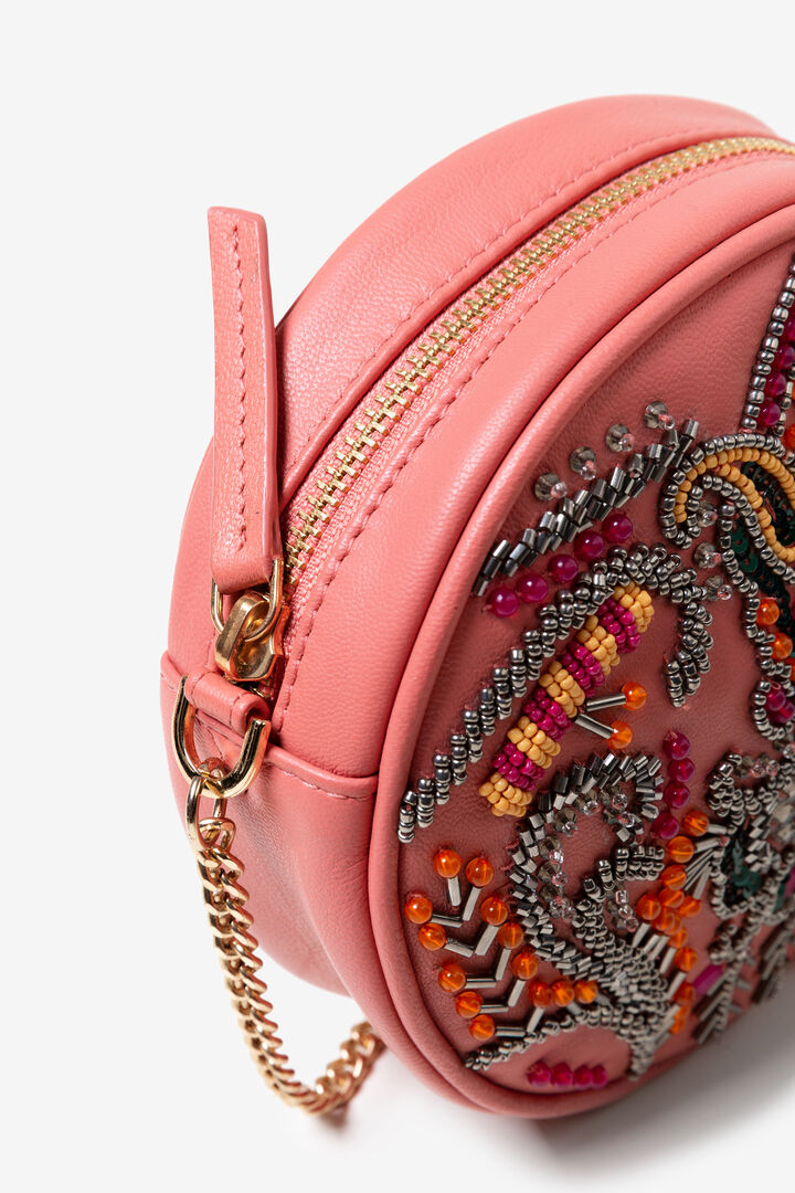 Embroidered Round Bag Boho Party | Desigual