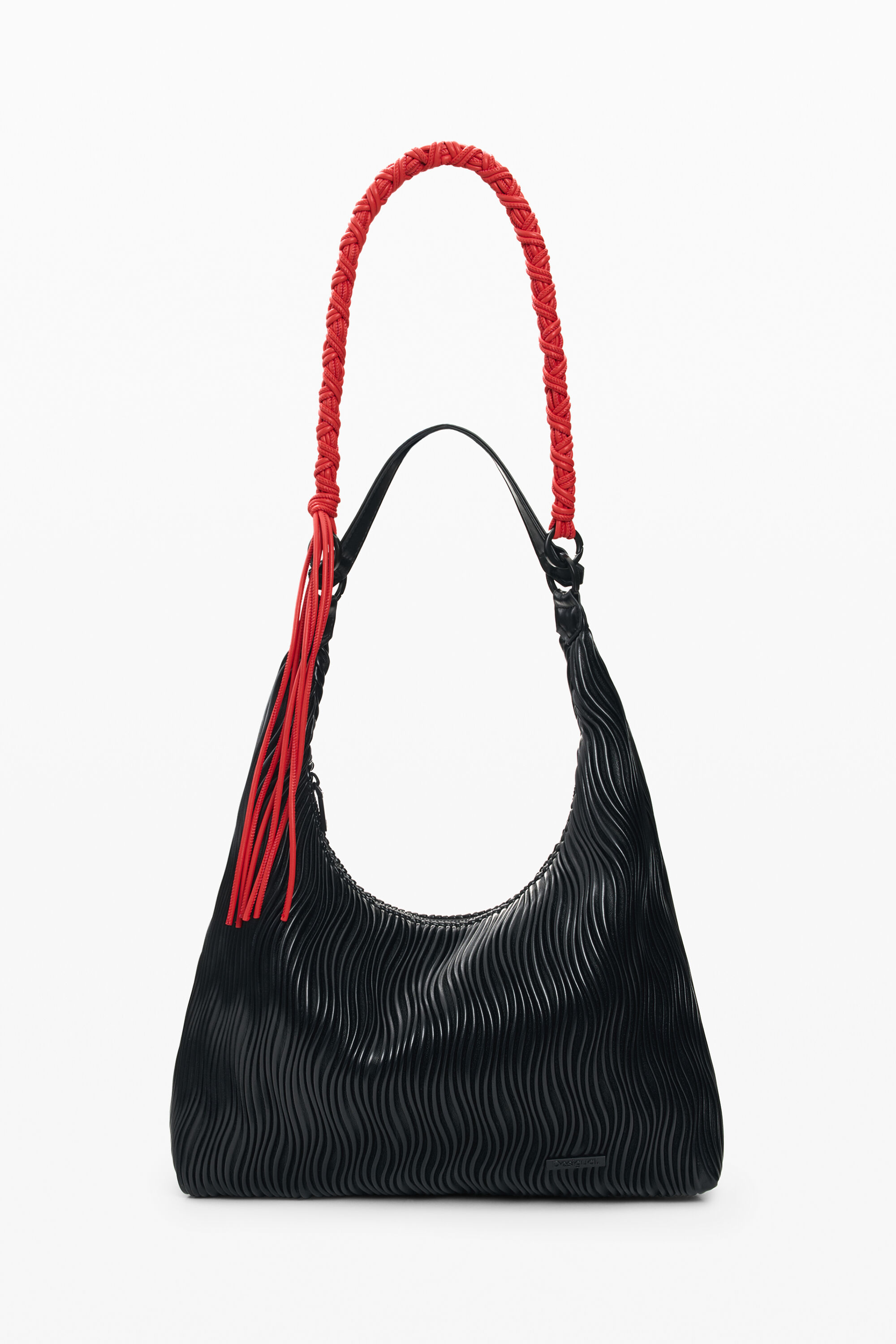 中型エンボスバッグ 黒 レディースアクセサリーの I Desigual.com