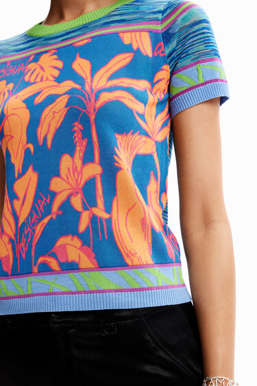 Camiseta punto tropical | Desigual