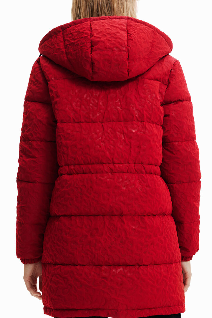 Abrigo padded animal print | Desigual