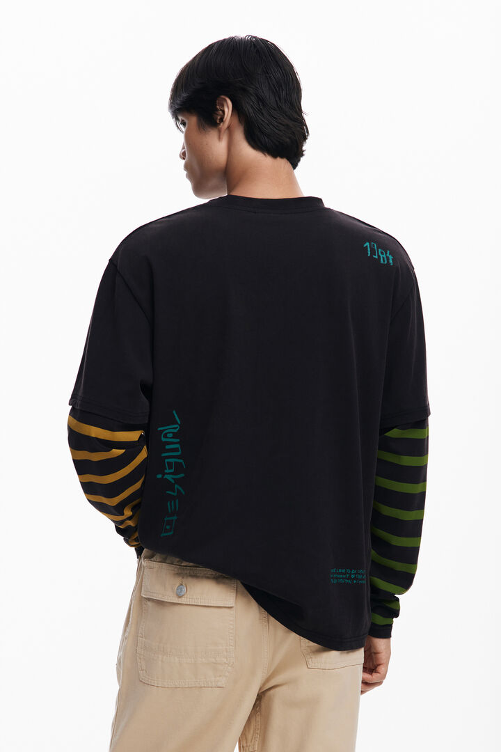 Camiseta doble manga | Desigual
