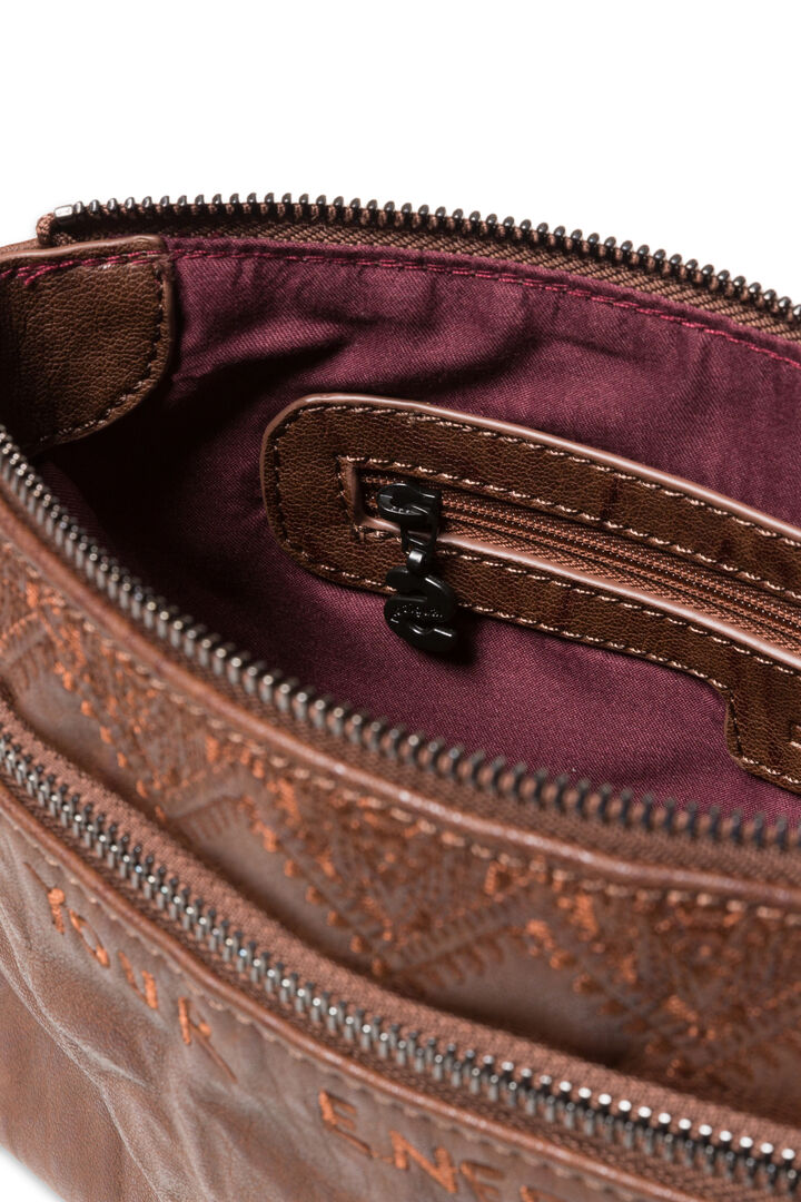 Kunstledertasche mit Mandalas | Desigual