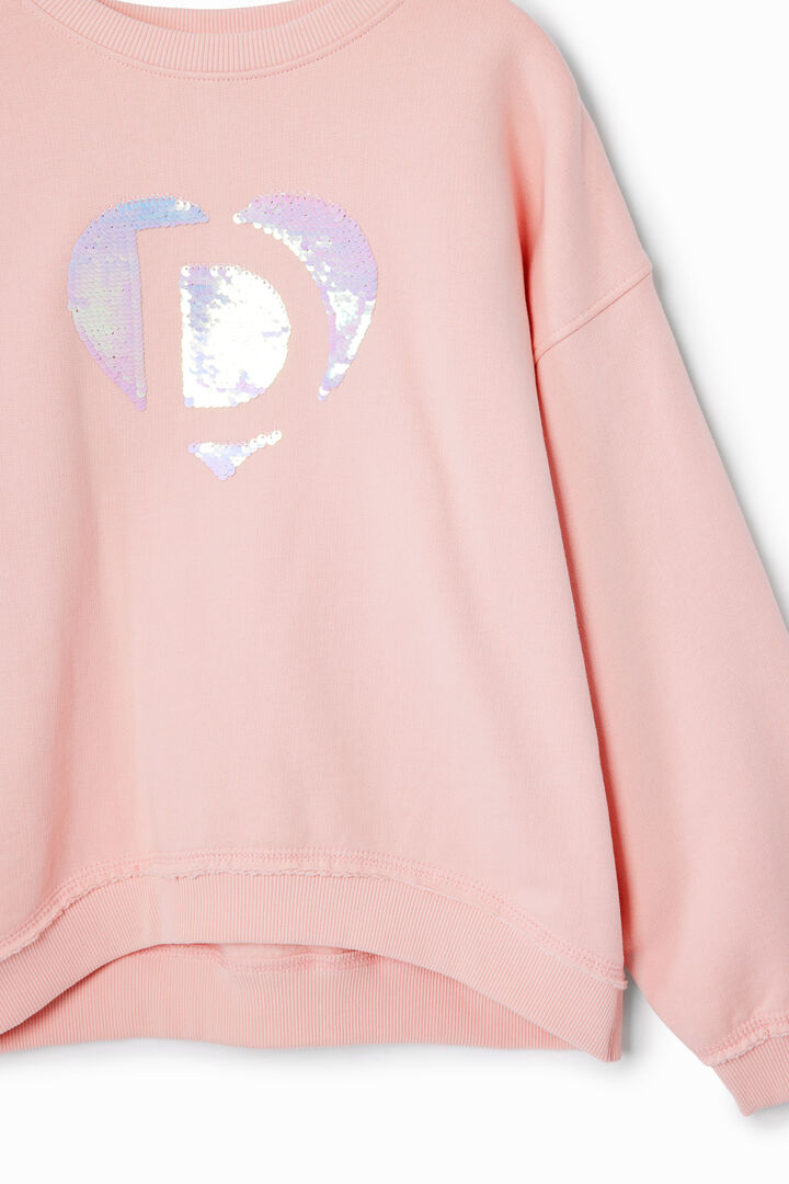 Sudadera corazón Desigual | Desigual