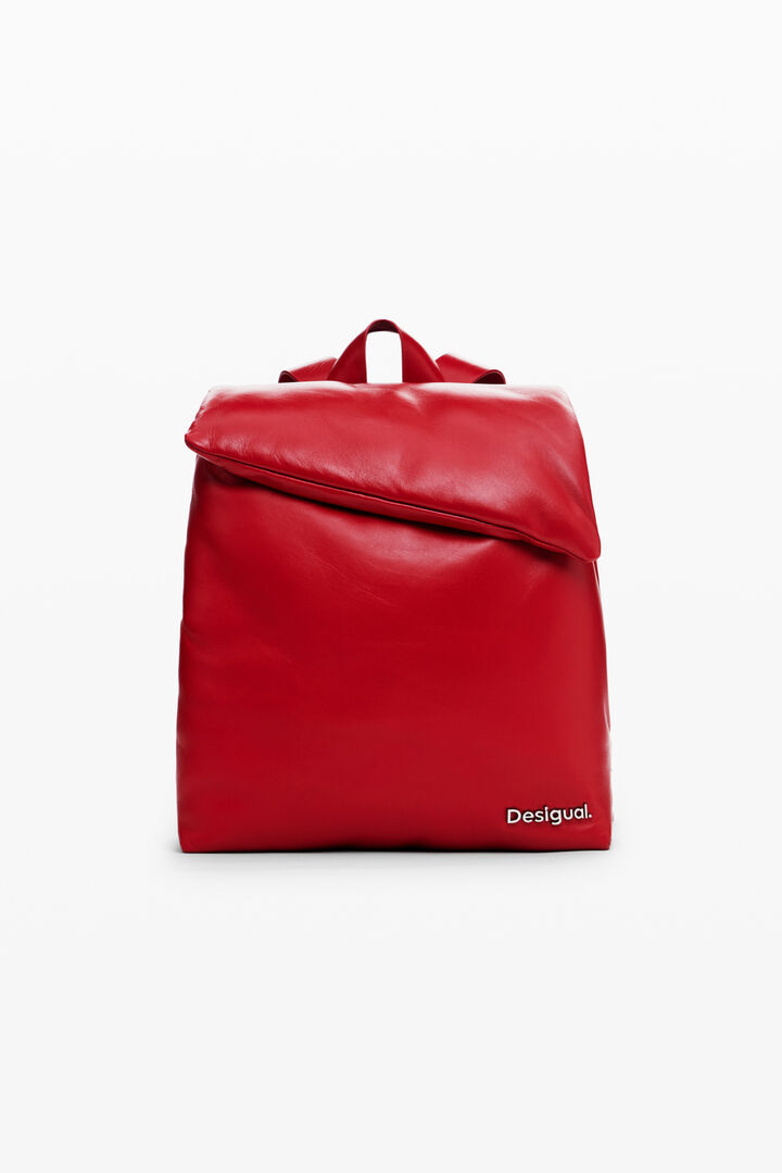 MEDIUM PADDED 100% LEATHER BACKPACK