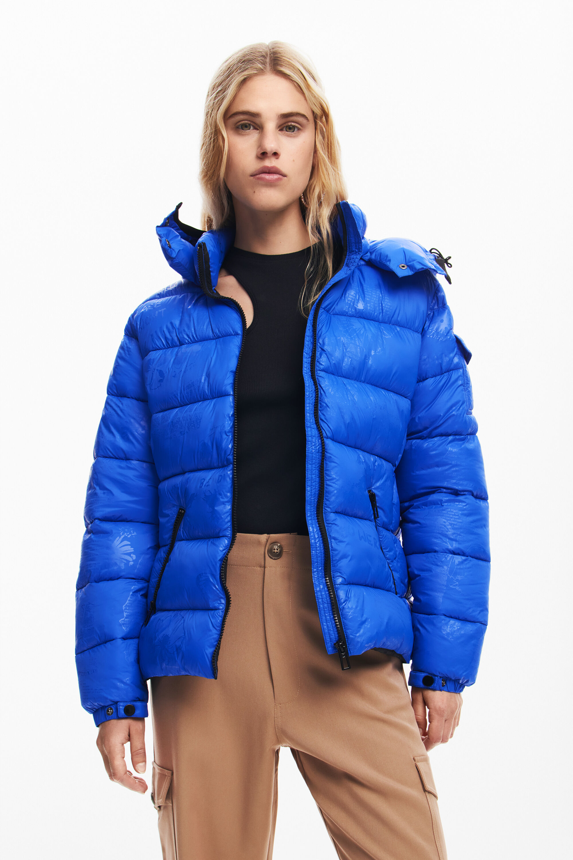Desigual coats outlet shop