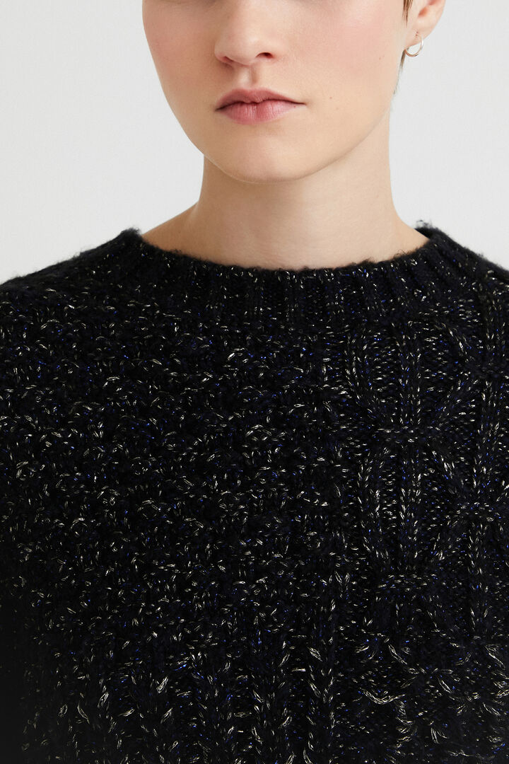 Chunky knit jumper braided | Desigual