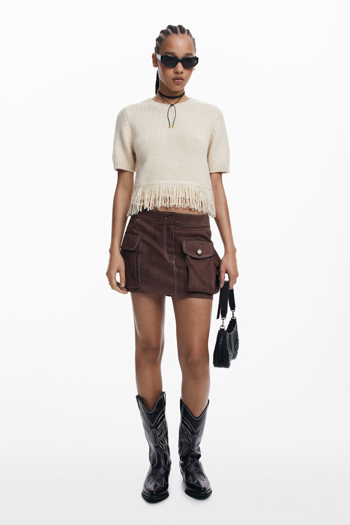Cargo miniskirt | Desigual