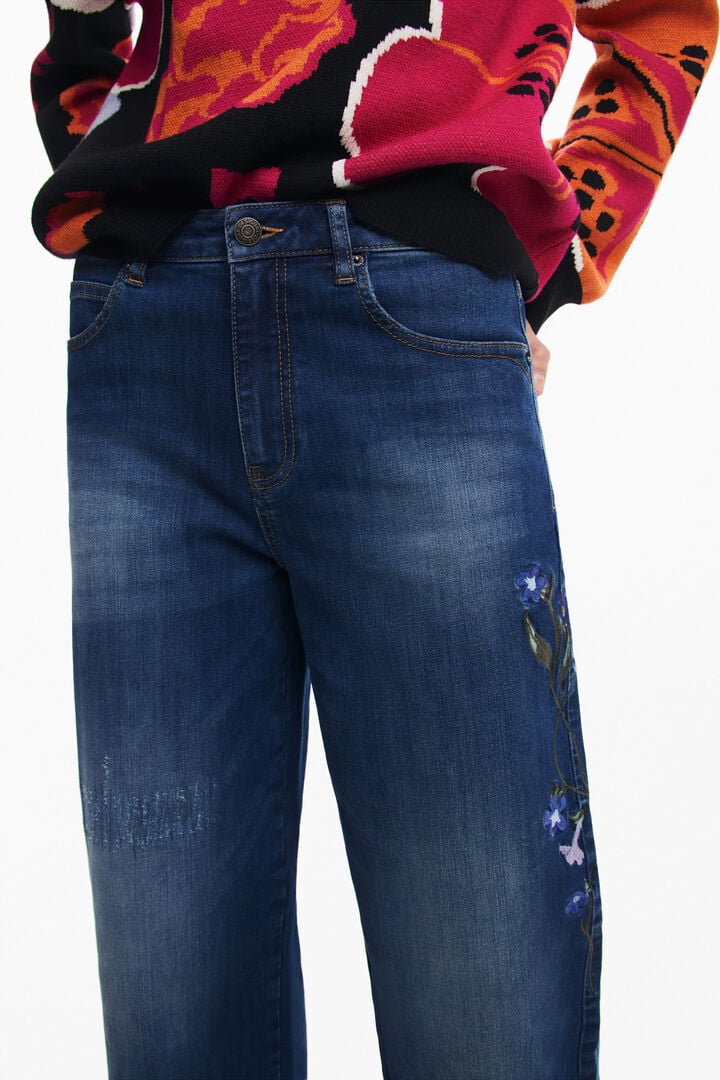 Denim culotte jeans | Desigual