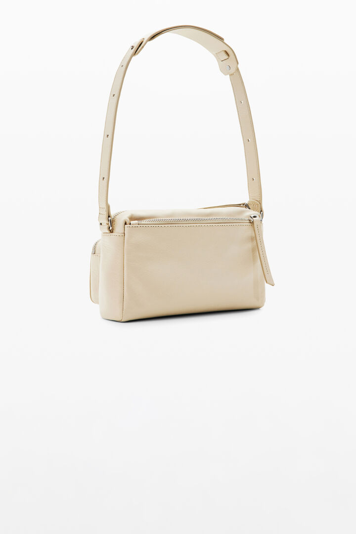 Small pockets leather crossbody bag | Desigual