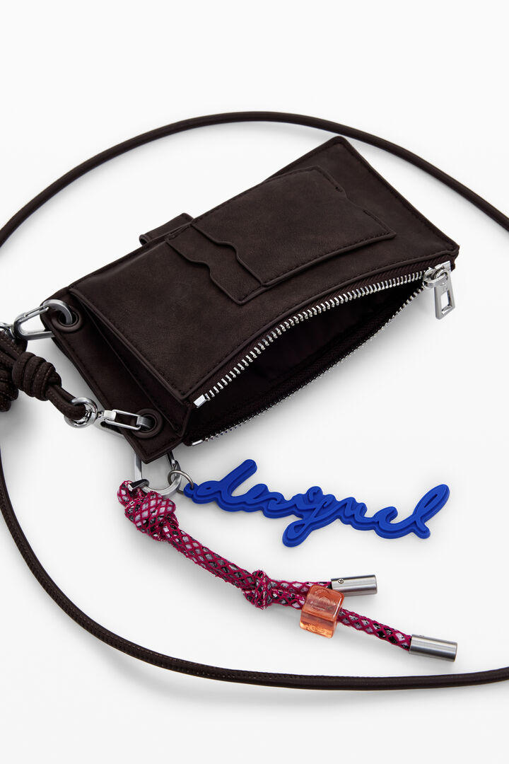 Porta mòbil logo 3D mitjà | Desigual