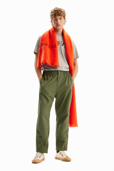 Pantalons híbrids plecs | Desigual
