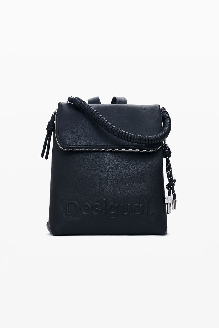 Mochila logo 3D mediana | Desigual