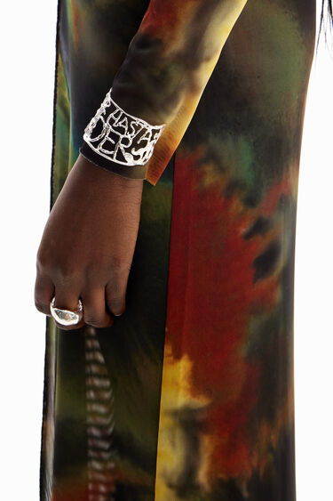 Vestit midi aquarel·la | Desigual