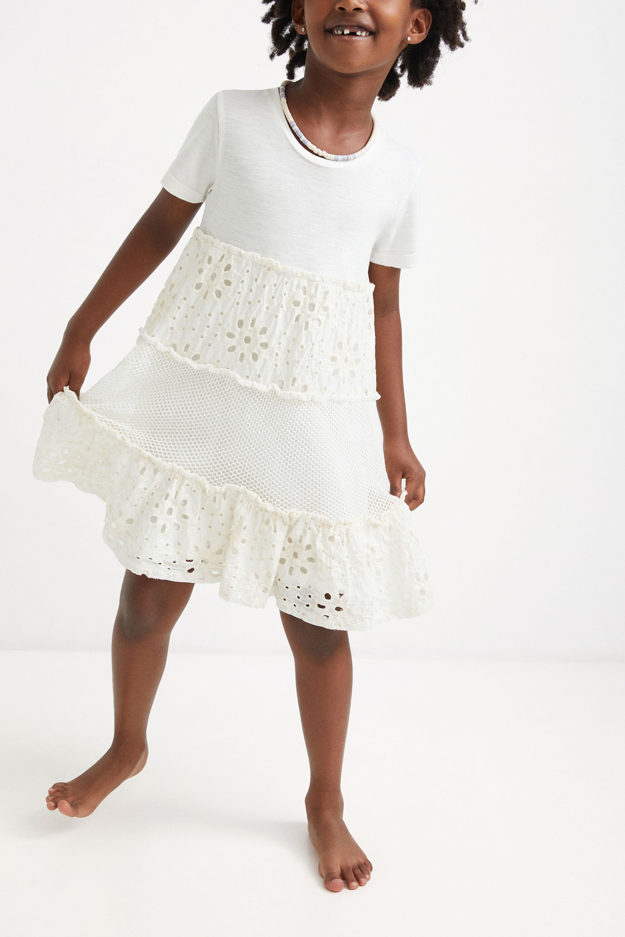 Robe blanche desigual online
