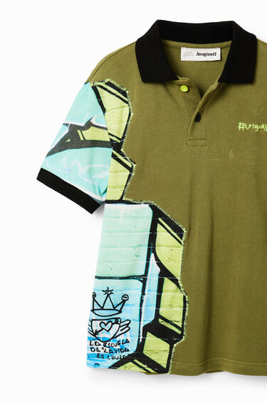 Polo manica corta graffiti | Desigual