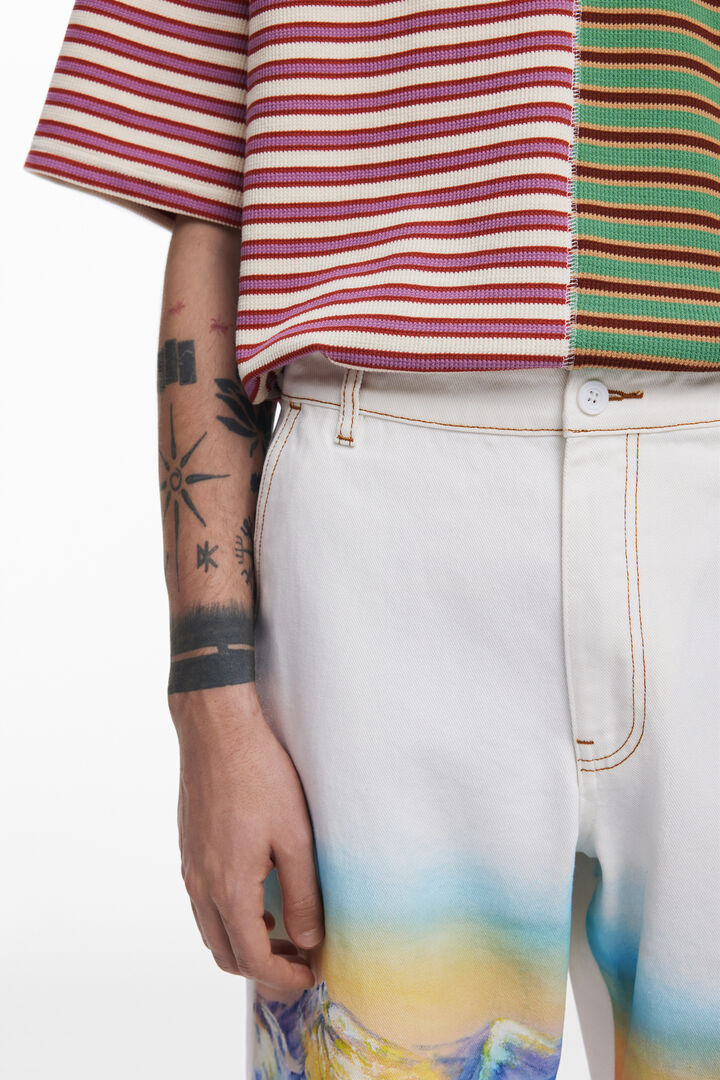 Pantalón largo paisaje | Desigual