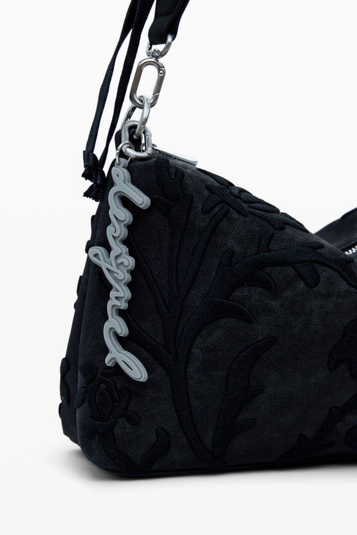 Mittelgroße Tasche mit 3D-Prägungen | Desigual