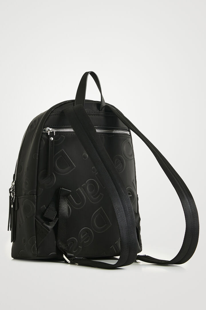 Small backpack with logos | Desigual
