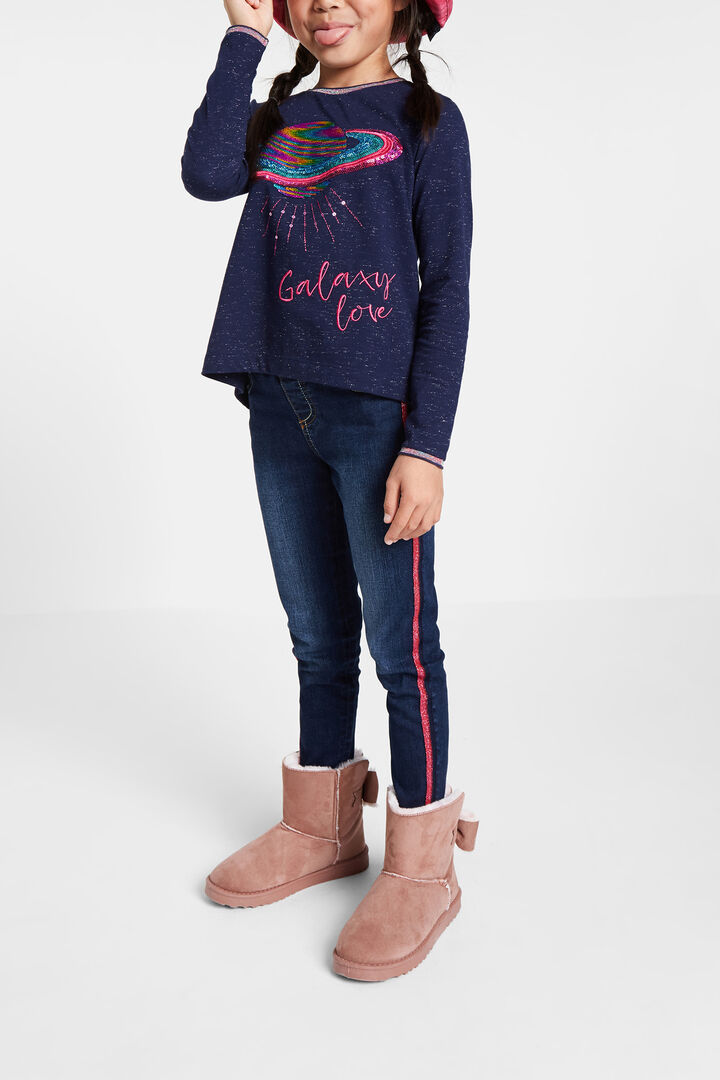 Printed oversize jumper | Desigual