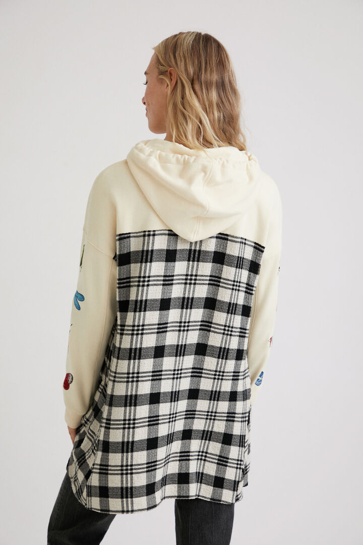 Camisa oversize remendo | Desigual