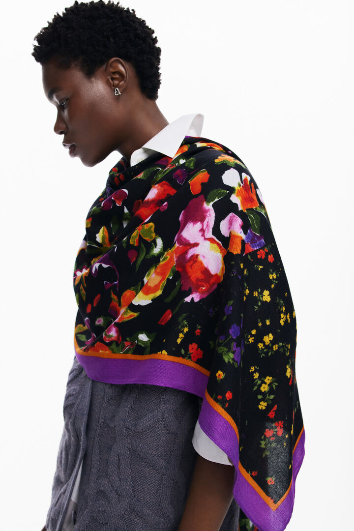 Foulard flores | Desigual
