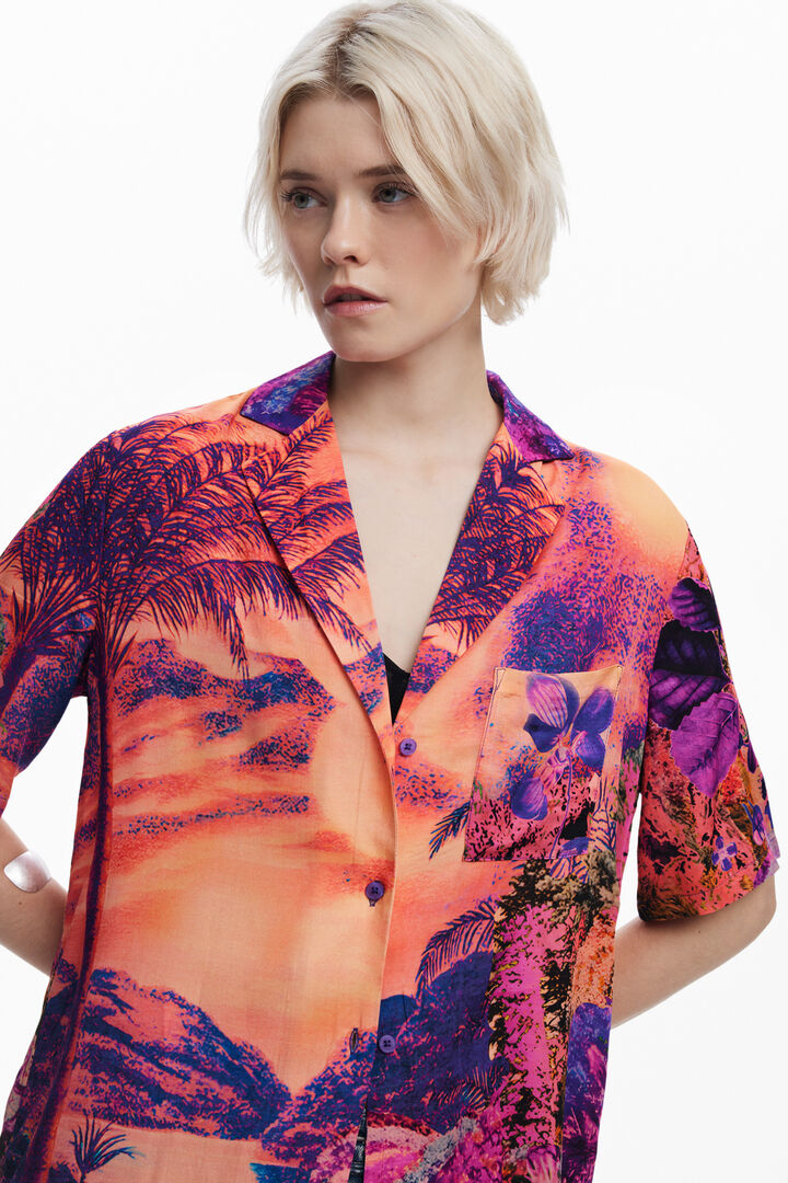 Shirt designed by Mr. Christian Lacroix | Desigual