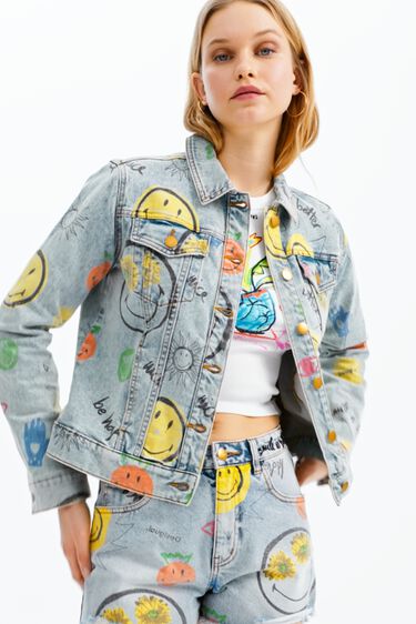 Shorts texans Smiley® | Desigual