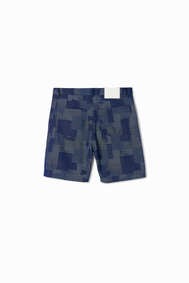 Patch denim shorts | Desigual