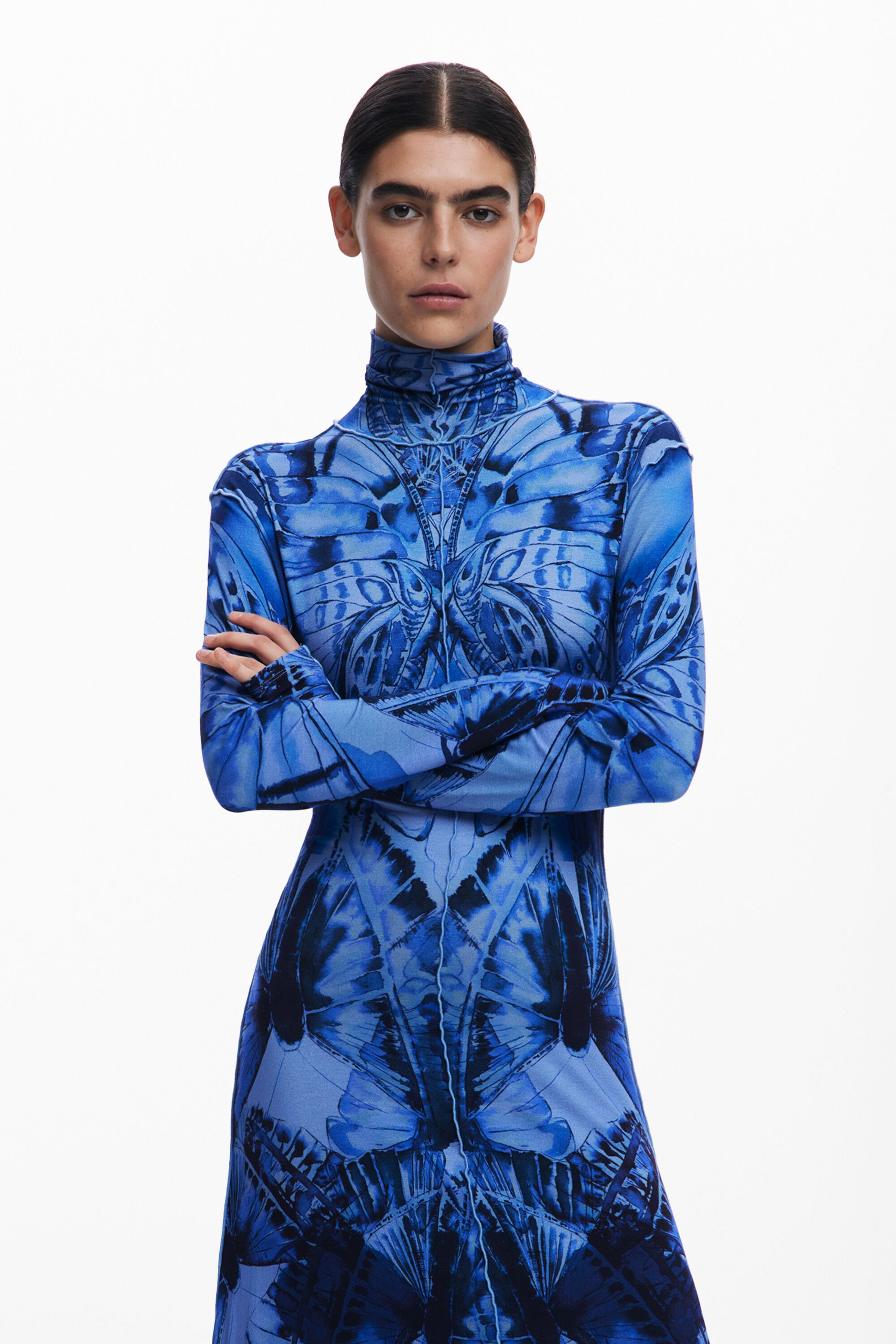 Desigual blue dress online