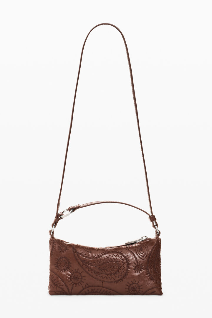 Large faux leather wallet