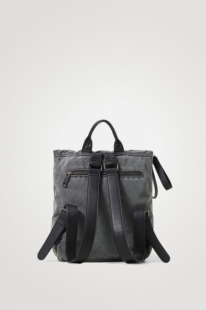 Square denim backpack | Desigual
