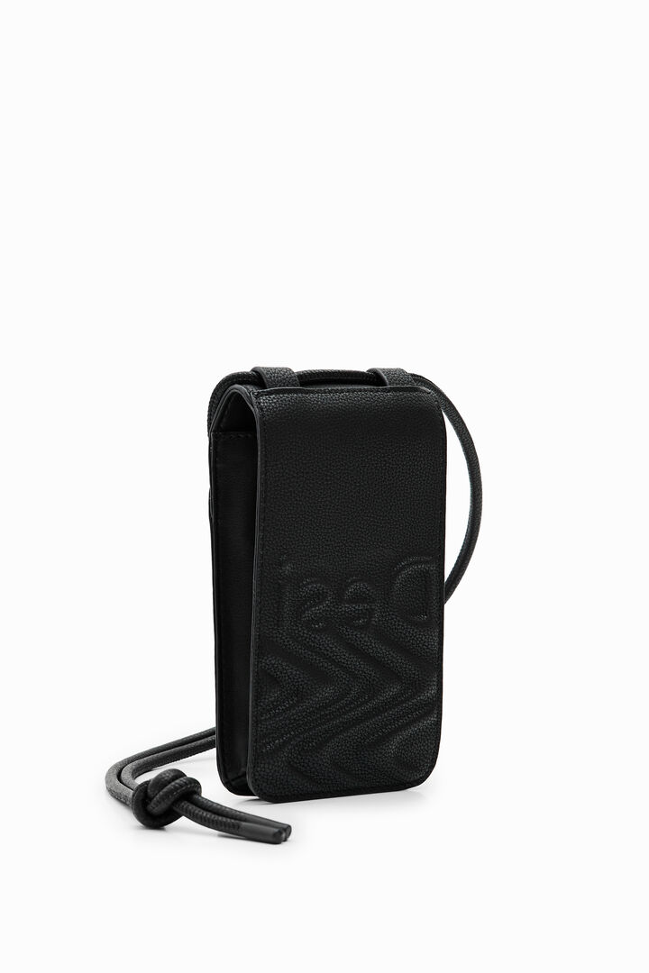 Embossed logo smartphone pouch | Desigual