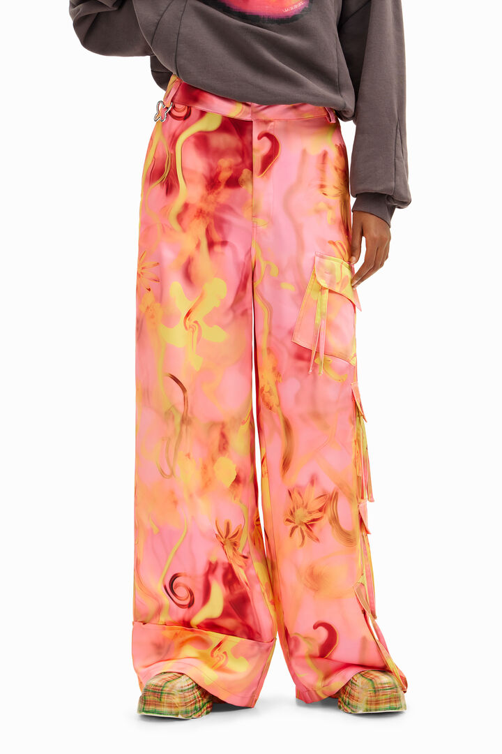Collina Strada floral trousers | Desigual