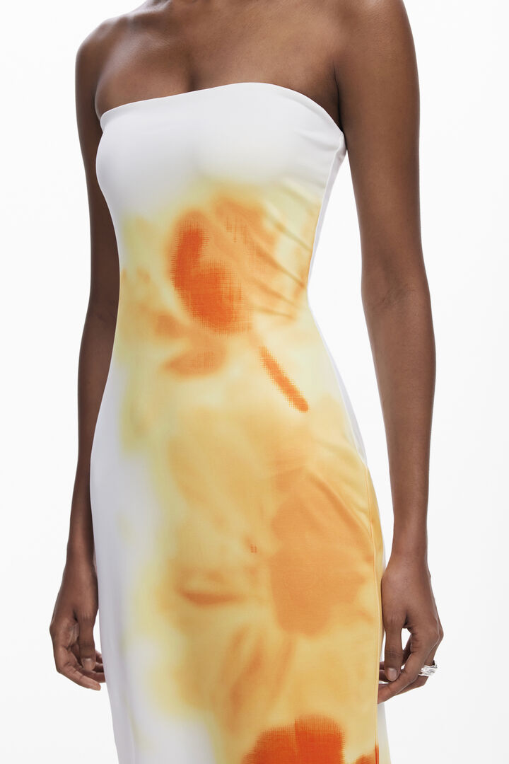 Floral bandeau dress | Desigual