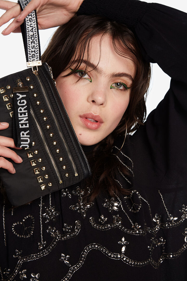 Maxi zip-pull purse | Desigual