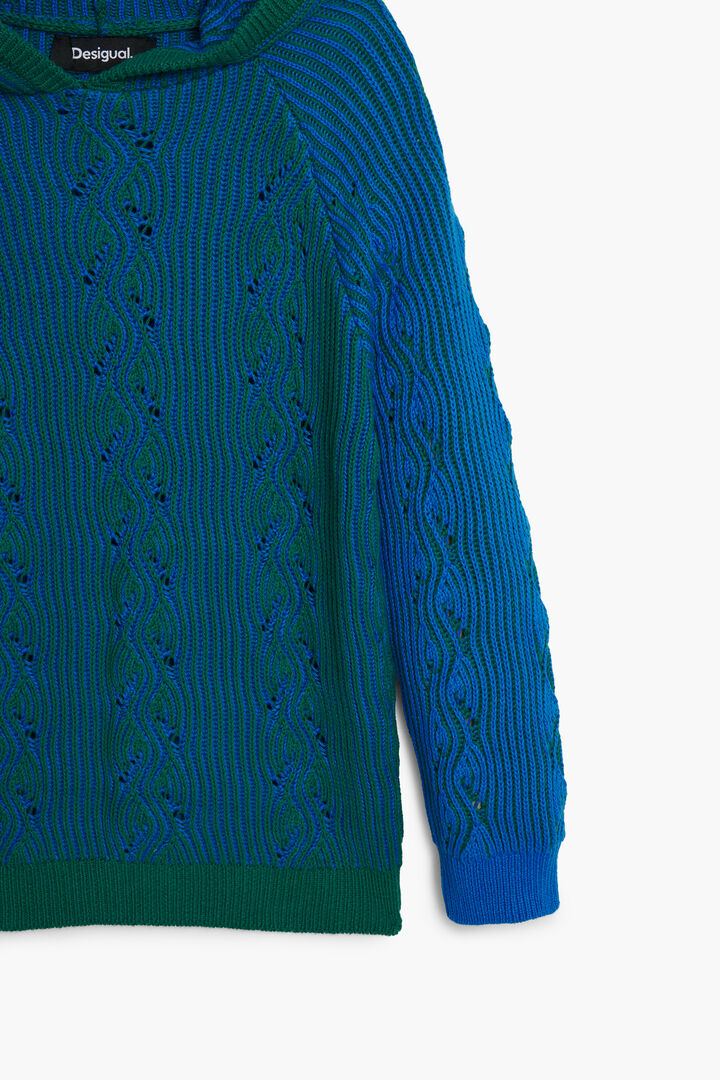 Plava majica s kapuljačom | Desigual