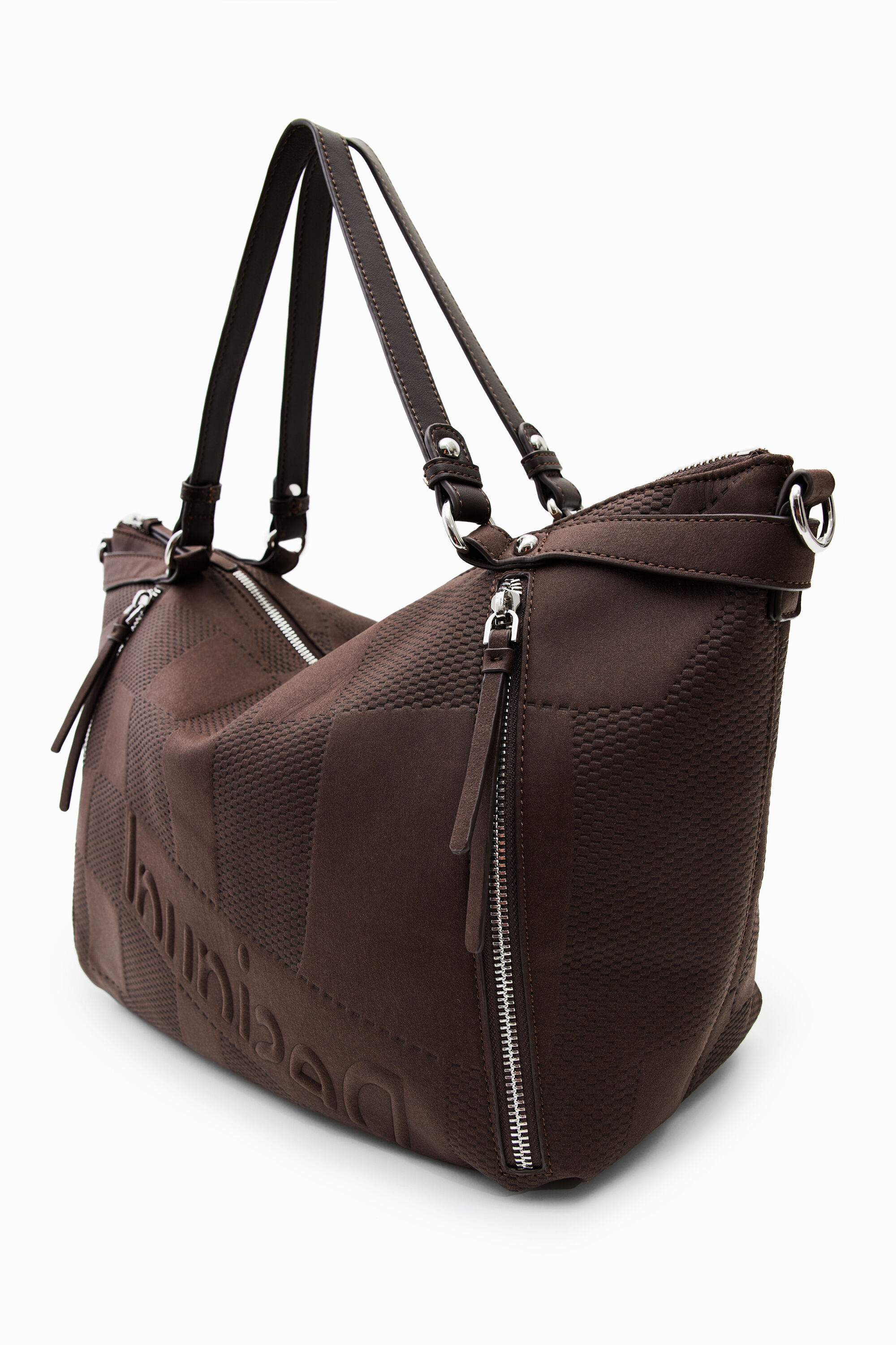 Large textured bag | Desigual.com