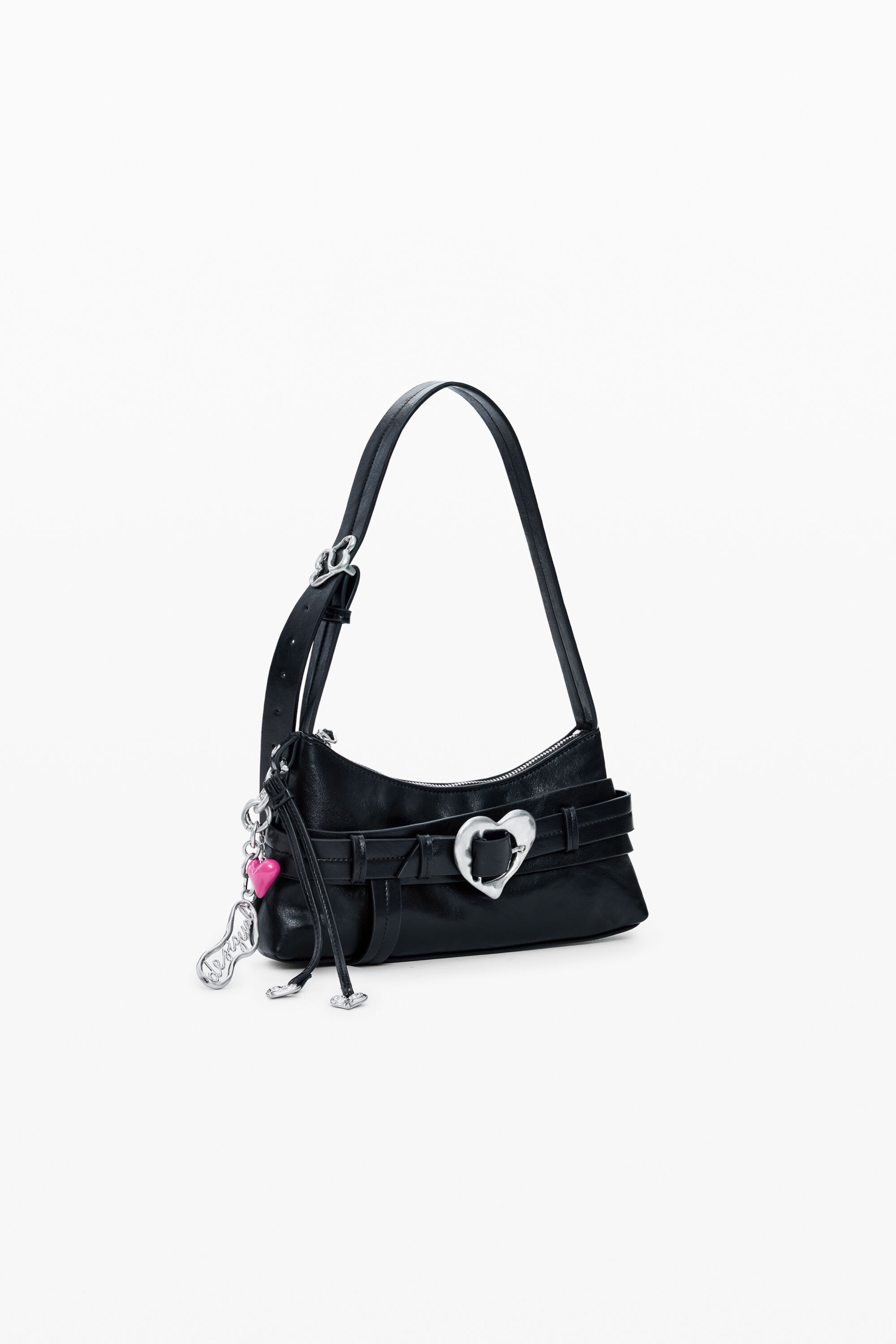 Small zalio bag black women's accessories I Desigual.com