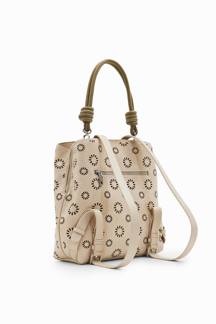 Mochila S multiposición troquelada | Desigual