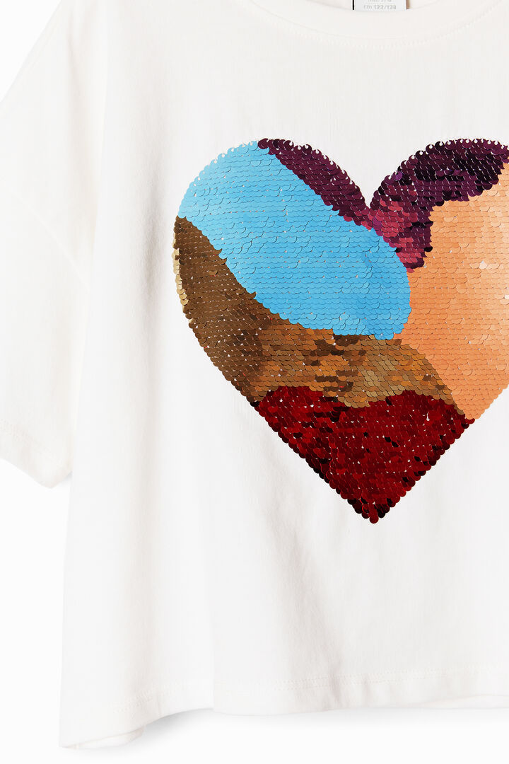 Vestido rayas coraz&oacute;n | Desigual