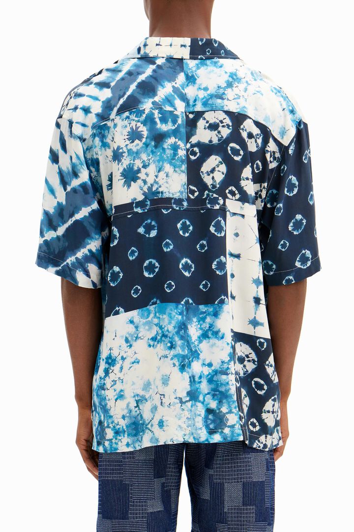 Patch tie-dye shirt | Desigual