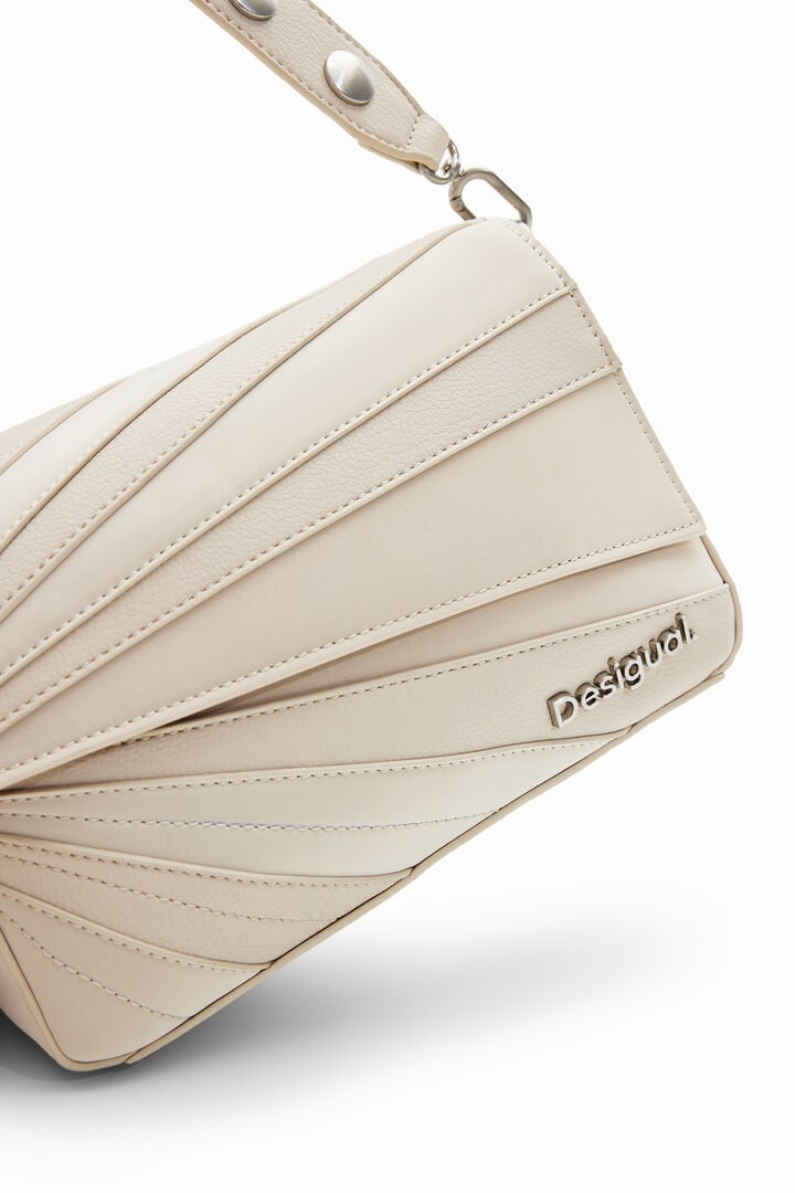 Bolso S patch texturas | Desigual