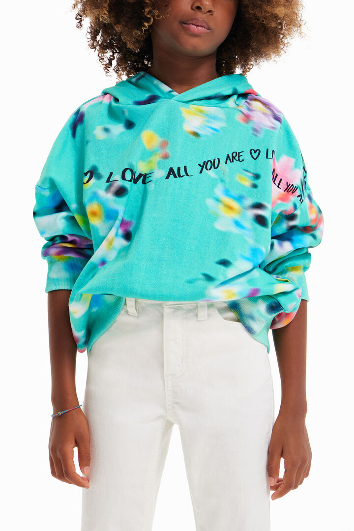 Felpa oversize sfocata | Desigual