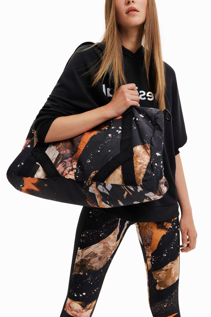 Extra large mineral sports bag | Desigual