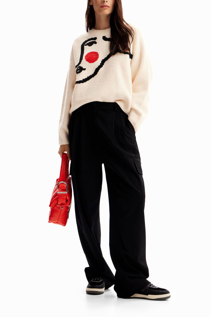Jersey oversize cara | Desigual
