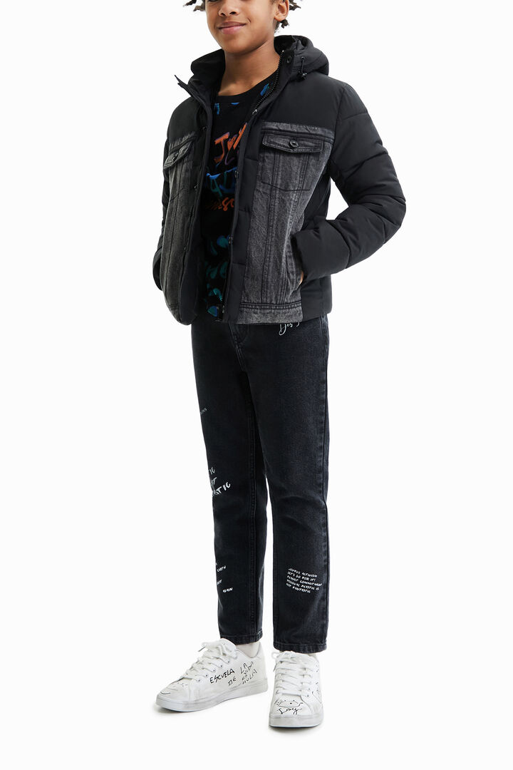 Jaqueta padded híbrida | Desigual