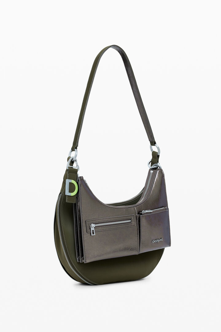 Medium detachable two-tone bag | Desigual