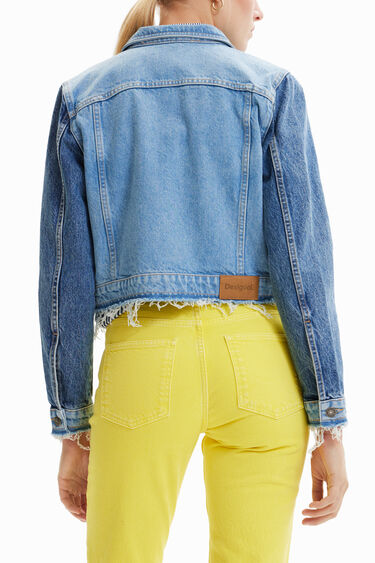 Chaqueta corta vaquera trucker | Desigual