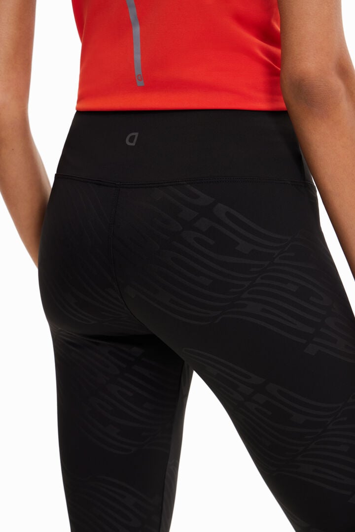 Desigual logo print leggings | Desigual